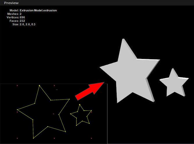 パスデータからの出力