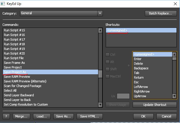 ショートカット設定2