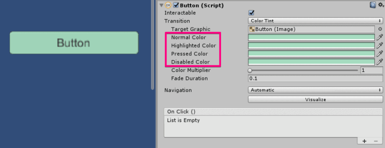 ボタンの色変更