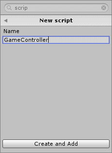 スクリプトの追加
