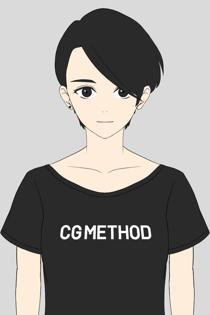 クリスタから移行後にクリーンナップ作業を行ったイラスト。